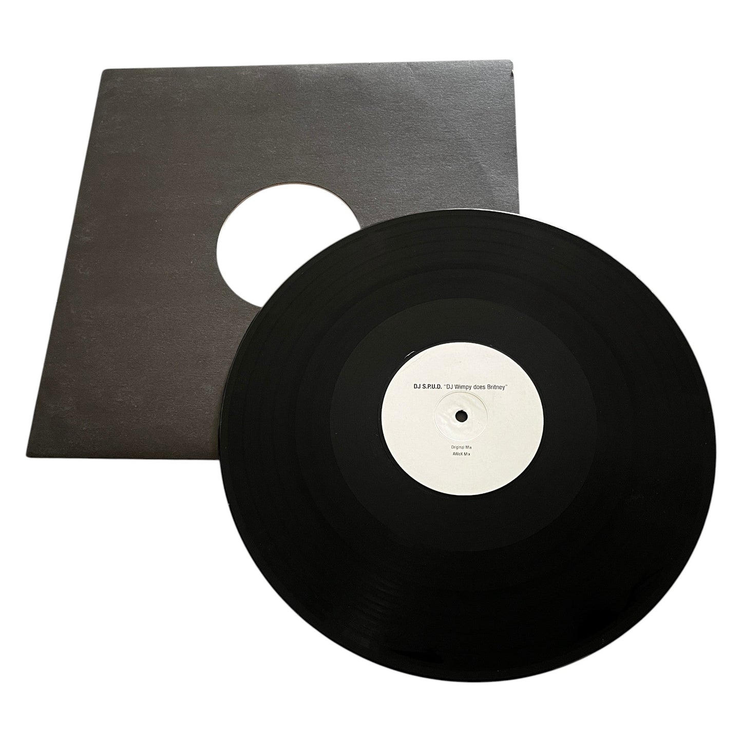 DJ S.P.U.D. – DJ Wimpy Does Britney, cara B – vinilo VG+ de segunda mano en Topo Discos